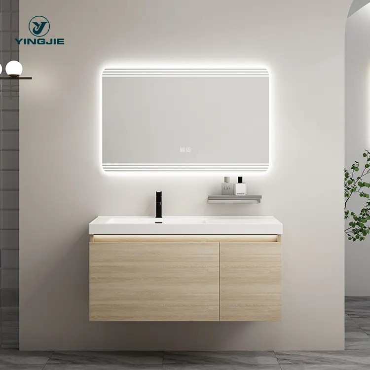Kabinet Vanity Mandi sareng Eunteung Led